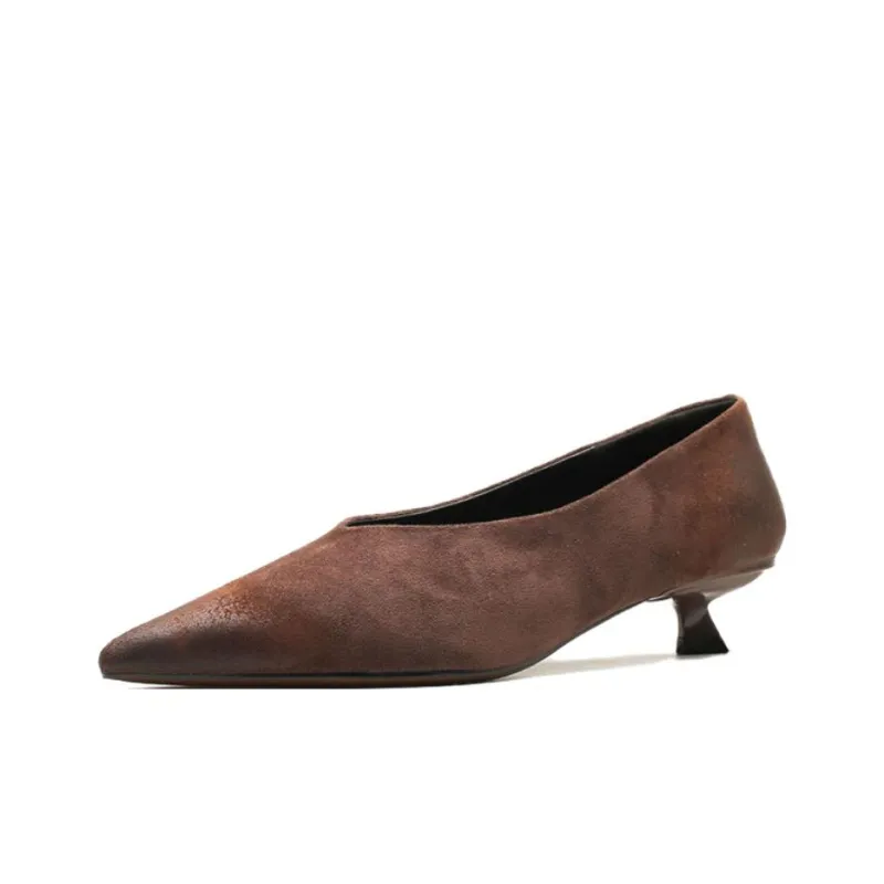 Than Than Me Slim Heel High Heels Women's-0