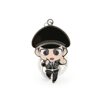 Shu Family Zinc Alloy Keychains Unisex