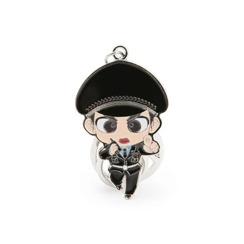 Shu Family Zinc Alloy Keychains Unisex