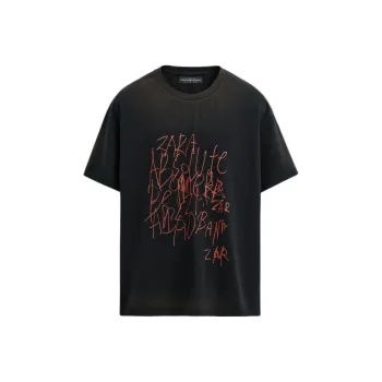 ZARA x ANDERSSON BELL ANDERSSON BELL Collaboration SS25 T Shirt Men's Black