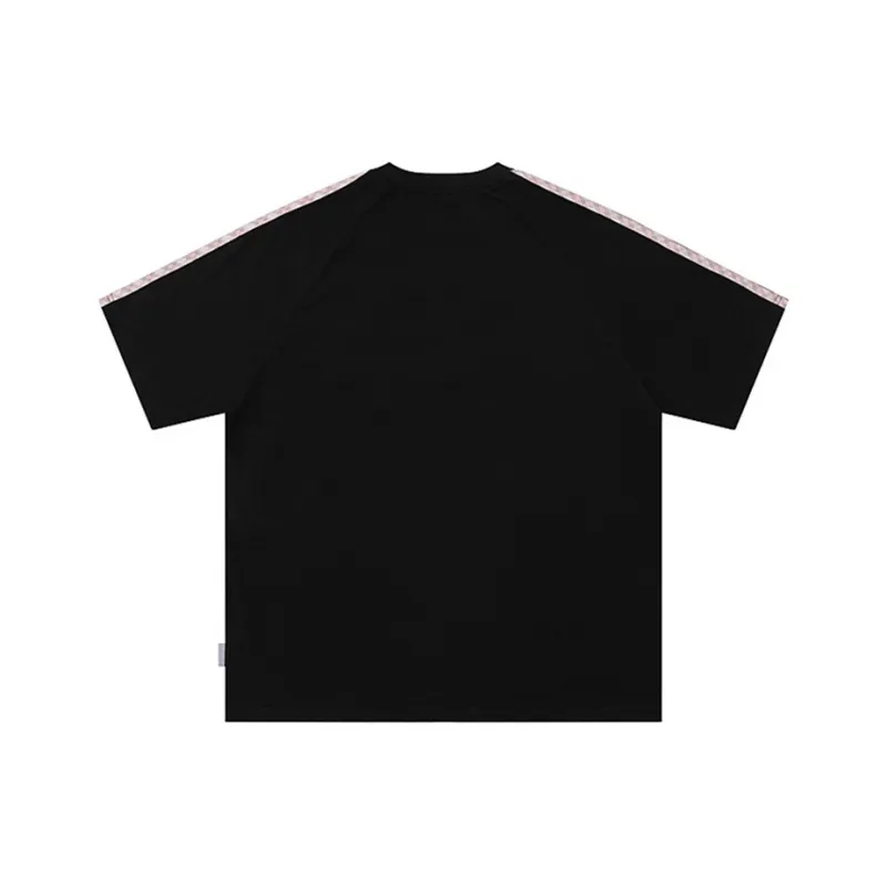WELTER EXPERIMENT Fashion Versatile Short Sleeved T Shirts Unisex-3