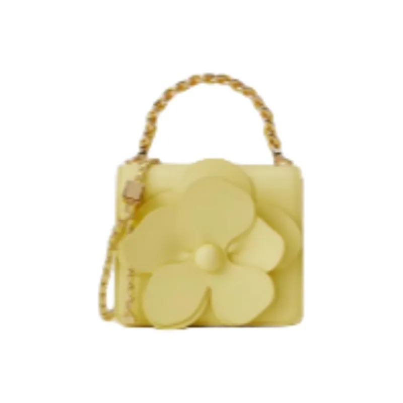 ELLE Synthetic Leather Shoulder Bag, Crossbody Bag, Handbag Mini Women's Cherry Blossom Pink/Black/Lemon-11