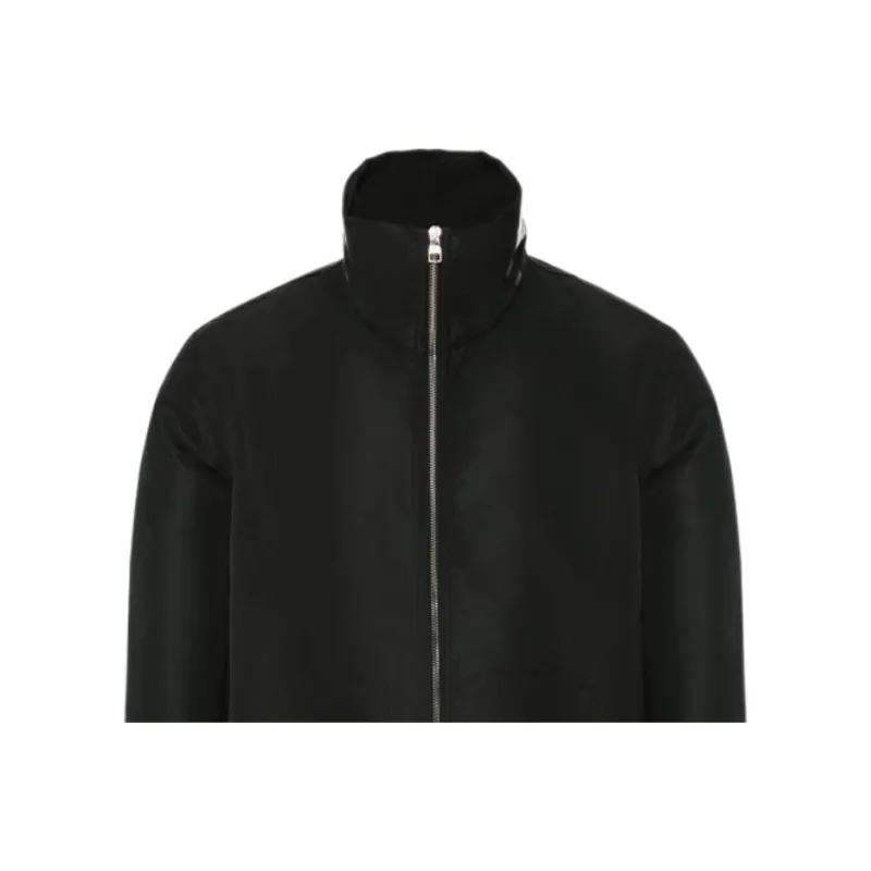 Alexander McQueen Zipped High Neck Jacket-4