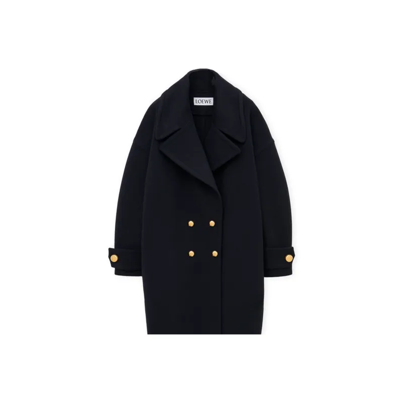 LOEWE Coat Women's Midnight Blue-4