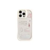 White Frame, 3D Effect Bear Alarm Clock, Sofa Kitten