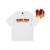 White with Flame Embroidery