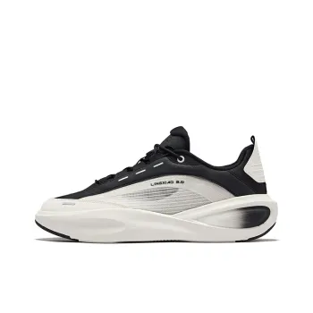 Erke Abrasion Resistant Slip Resistant Low Top Casual Shoes Men's Microcrystal White/Jet Black