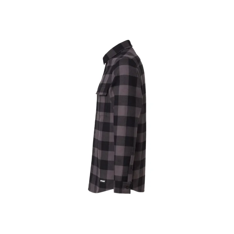 Oakley Bear Cozy Flannel Shirt Men's Black-2