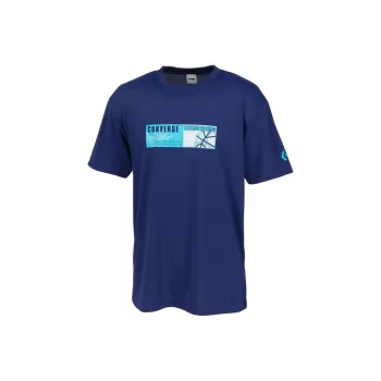 Converse T Shirt Unisex Marine Blue
