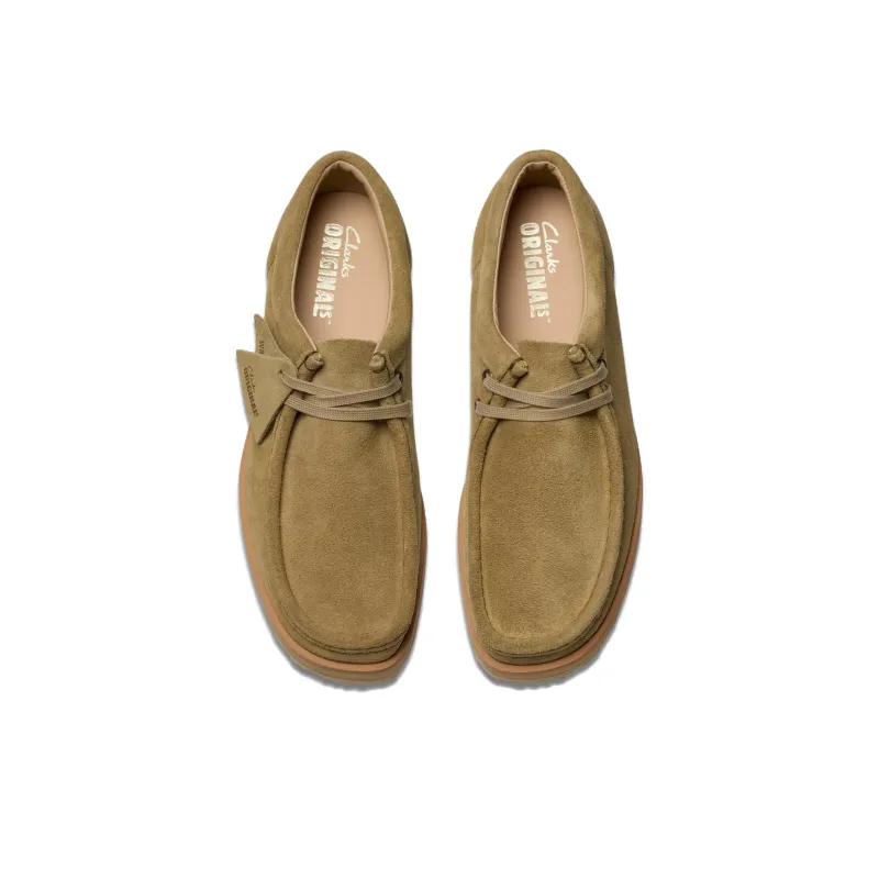 Clarks Wallabee Scout Lo Casual Shoes Men's Dark Sand-3