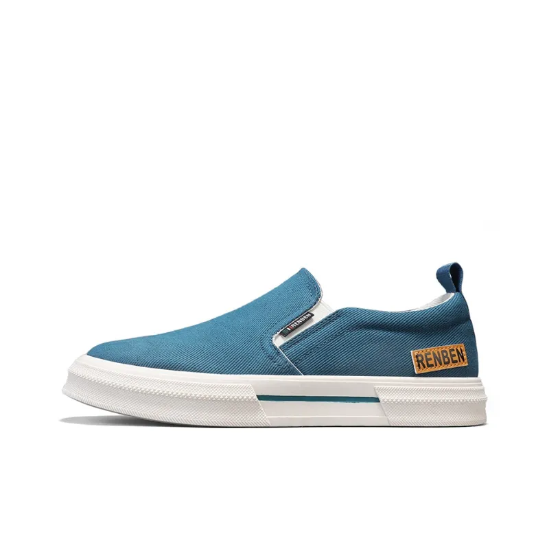 RENBEN Breathable And Lightweight Low Top Canvas Shoes Men's-6