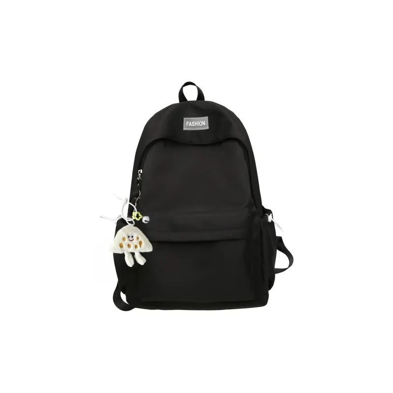 Yalu Nylon Backpack Unisex Mint Green/Black/Pink/Lemon/Lake Blue-4