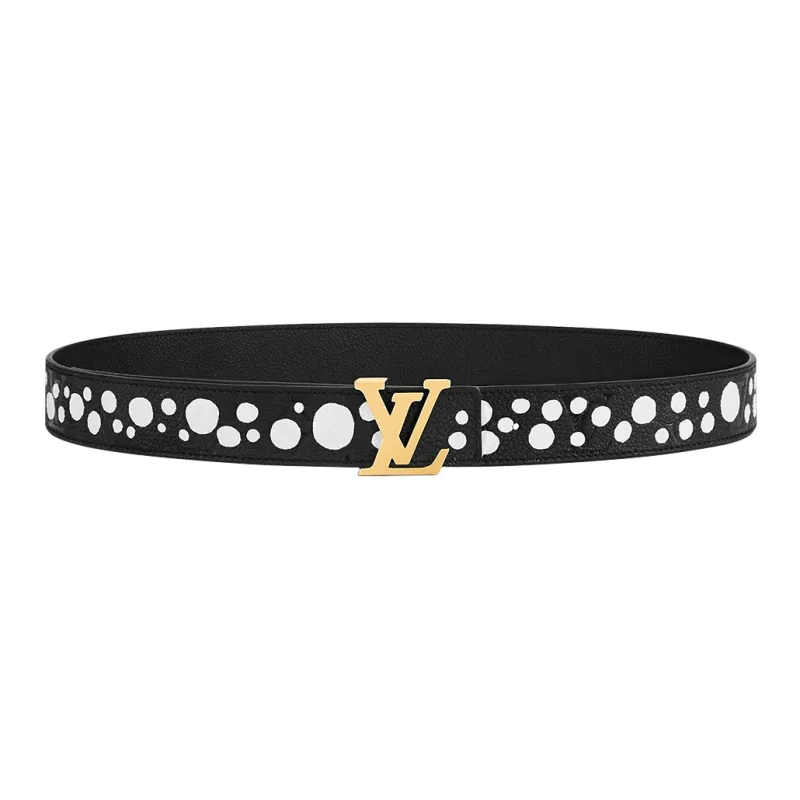 LOUIS VUITTON X Yayoi Kusama Lv Initiales 30mm Reversible Infinity Dots Belt-1
