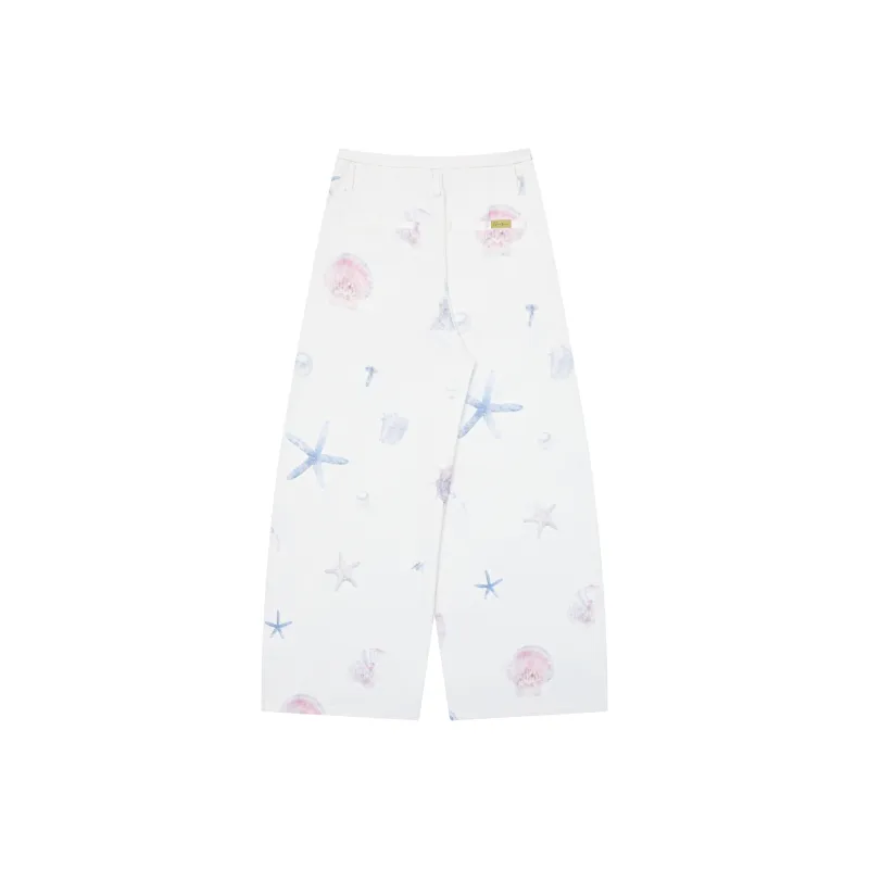 Saotome Casual Pants Women's Ecru-1
