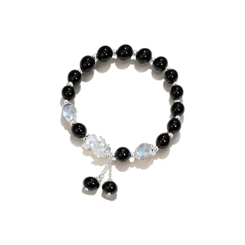 Blooming Petals Ebony Bracelets Unisex