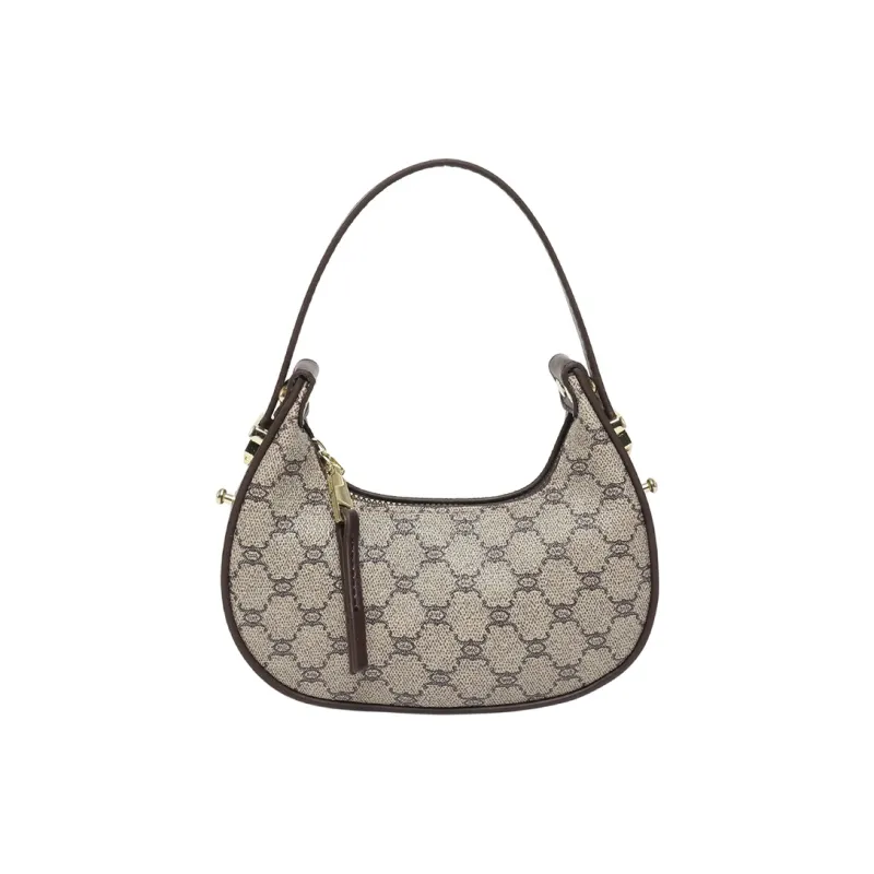 Yalu PU Handbag Women's Black/Coffee/White/Brown-8
