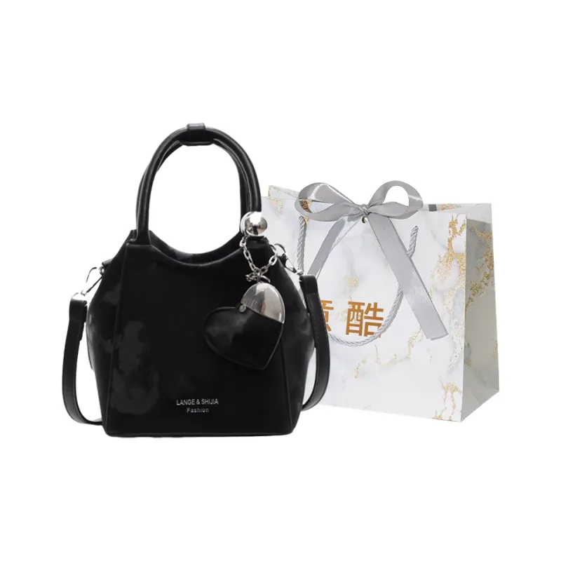 Cool PU Handbag Women's Ecru/Pink/Black/Silver-8