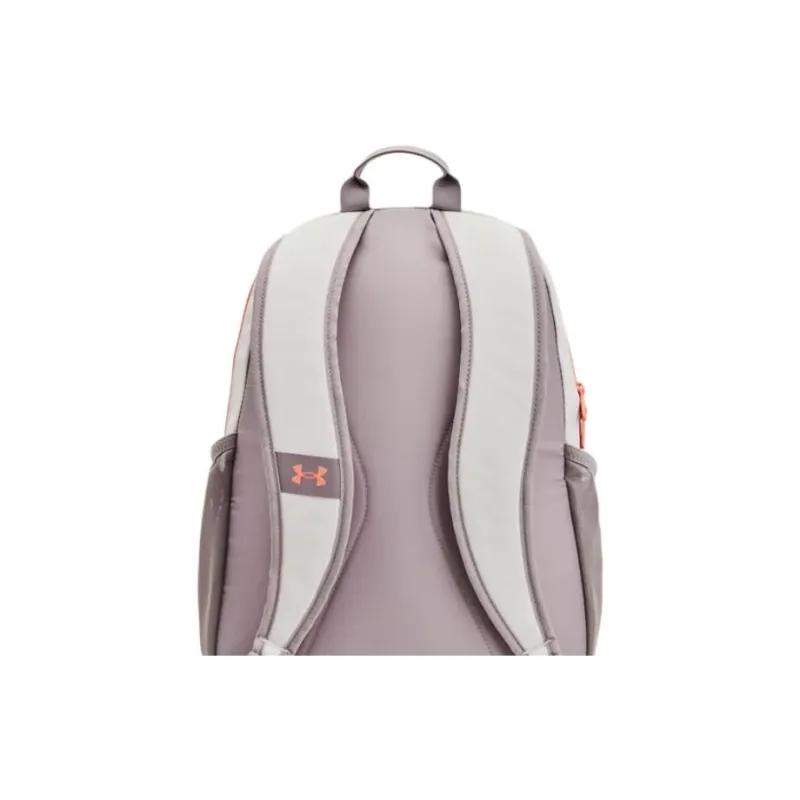 Under Armour Polyester Backpack Unisex Lyle Gray & Air Orange-4
