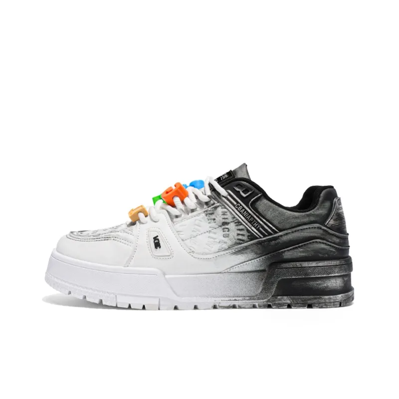 Budding Bear Anti Slip Wear Resistant Low Top Skateboard Shoes Men's Box-1