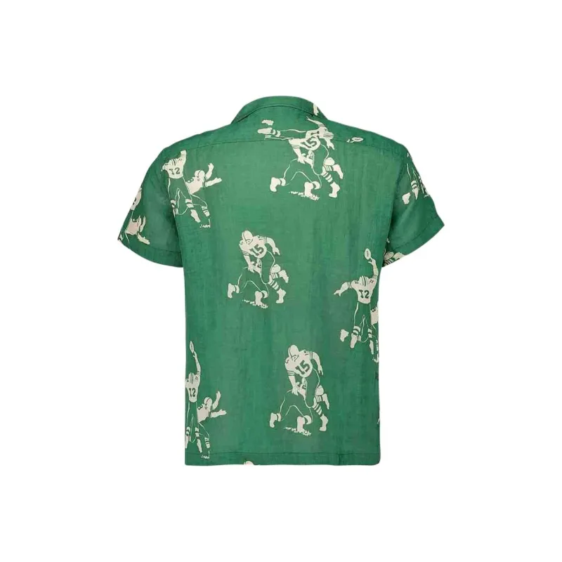BODE Football pattern Shirt-1