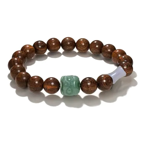 Blooming Petals Golden Sandalwood Bracelets Unisex