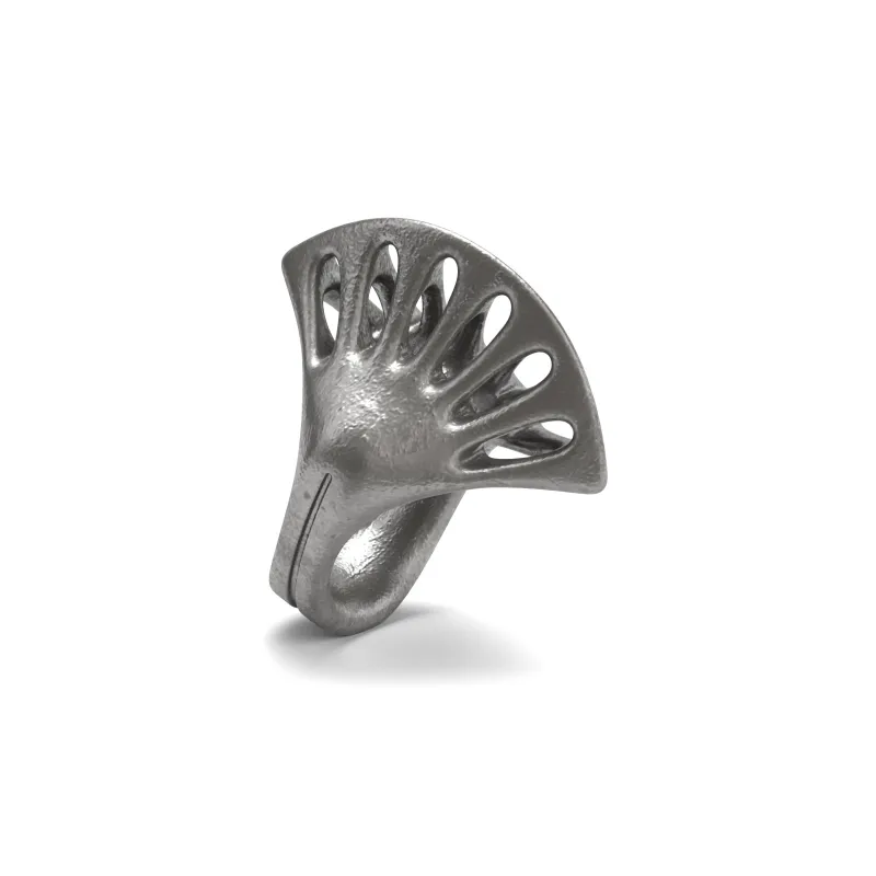 SCRY Stainless Steel Rings Unisex-0