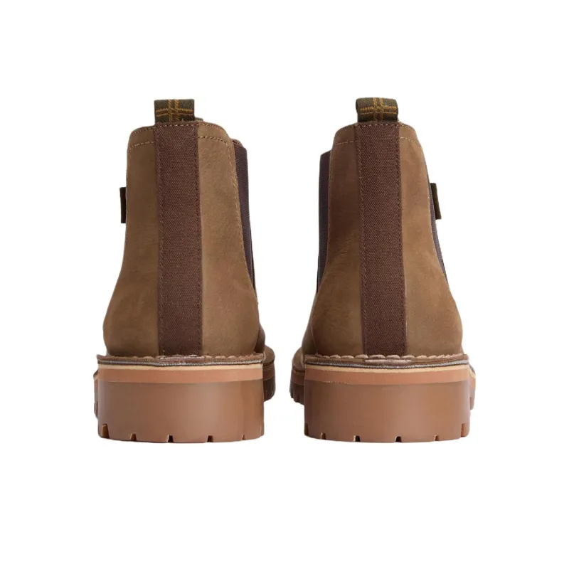 BARBOUR Short Chelsea Boots Men's Brown-3