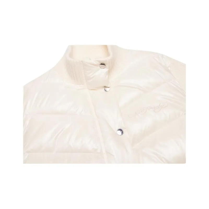 Ed Hardy FW24 Down Jacket Women's Ivory White-3
