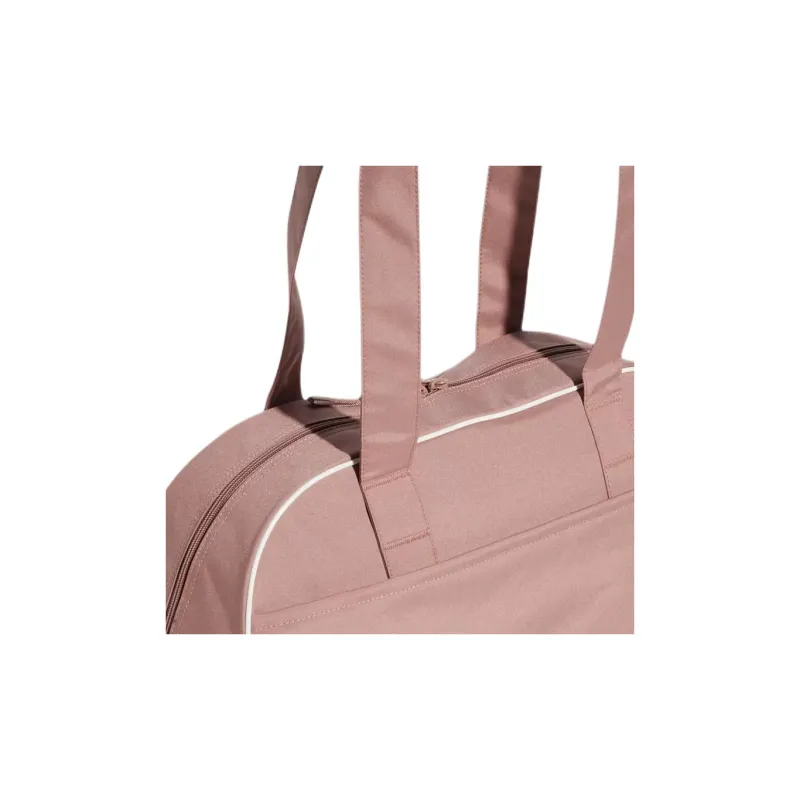Adidas Recycled Polyester Bowling Bag Shoulder Bag Women's Warm Clay With White Accents-4
