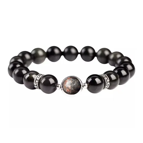 Blooming Petals Ebony Bracelets Unisex