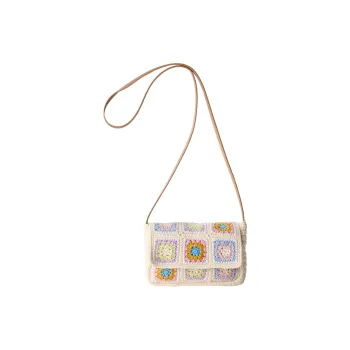 ZARA Polyester Shoulder Bag, Crossbody Bag Kids' Light Beige Yellow
