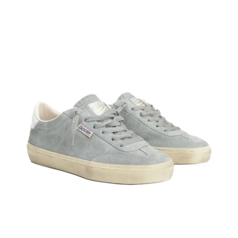 Golden Goose Soul Star Low Top Skateboard Shoes Women's Gray-2