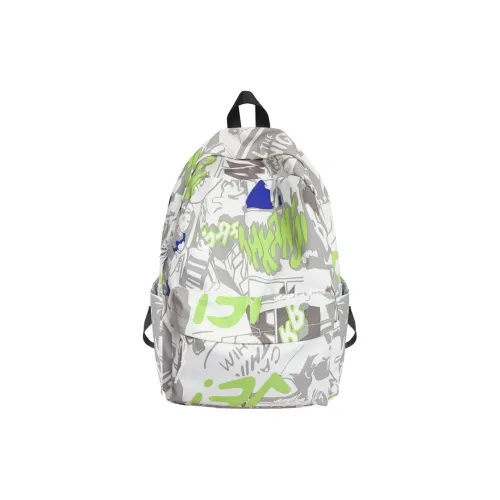 Caramella Nylon Backpack Unisex Gray