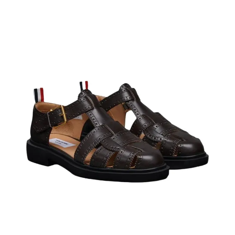 THOM BROWNE· Roman Sandals Men's Brown-2