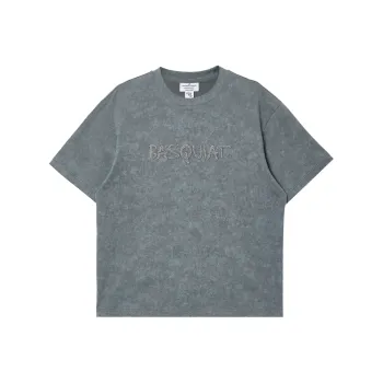 JACK JONES· JACK JONES/Jack Jones X Basquiat T Shirt Men's E02 Lava Smoke Gray