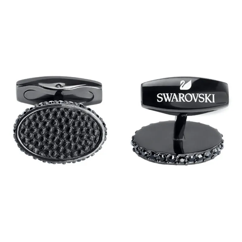 Swarovski Stainless Steel Cufflinks Unisex-2