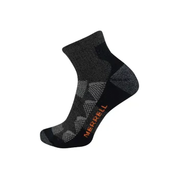 MERRELL Moab Mid Calf Socks Unisex 1 Pack Charcoal Gray