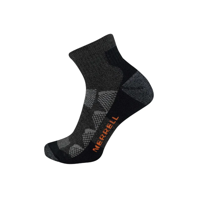 MERRELL Moab Mid Calf Socks Unisex 1 Pack Charcoal Gray-0