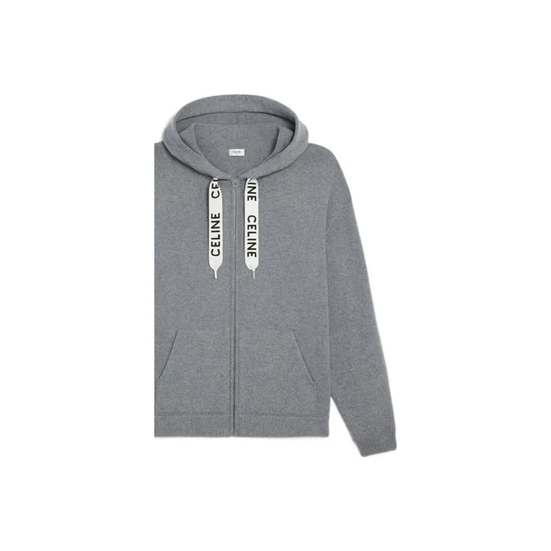 CELINE Sweatshirts Women's Gray-4