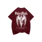 Burgundy-White