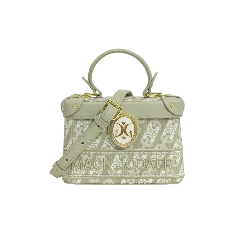 MACK JODAER Synthetic Leather Shoulder Bag Crossbody Bag Handbag Women's Mint Green-2