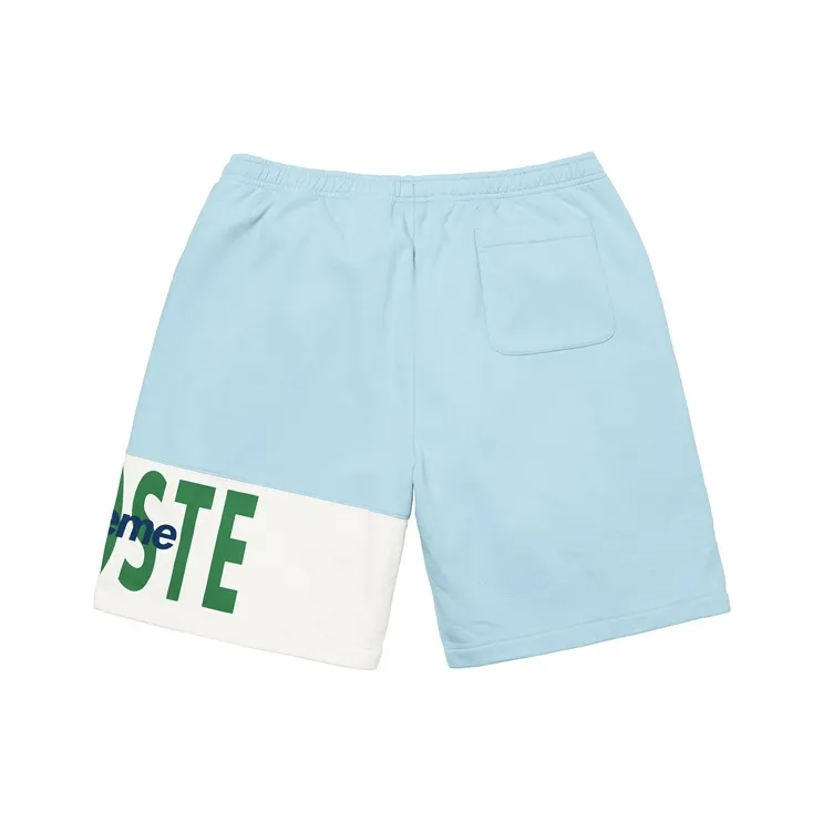 Supreme Lacoste Logo Panel Sweatshort-1