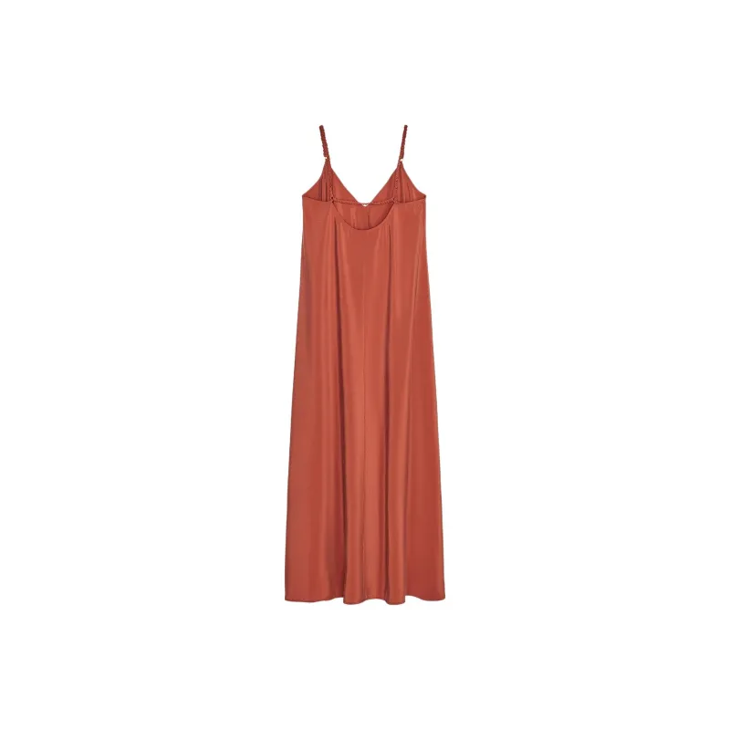 ZARA Slip Dress Women's Earth Tone-1