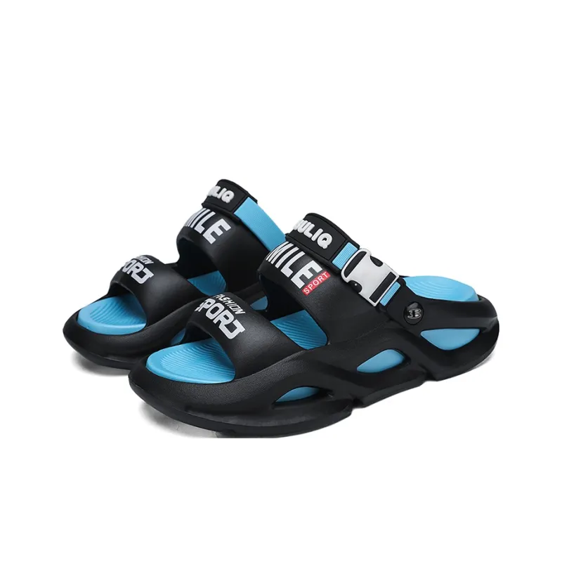 BEN SHERMAN EVA Quiet Slip Resistant Odor Resistant Abrasion Resistant Massage Cushioning Slide Slippers Unisex-33