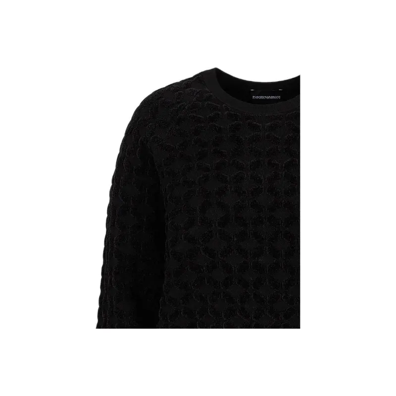 EMPORIO ARMANI FW22 Sweater Women's Black-3