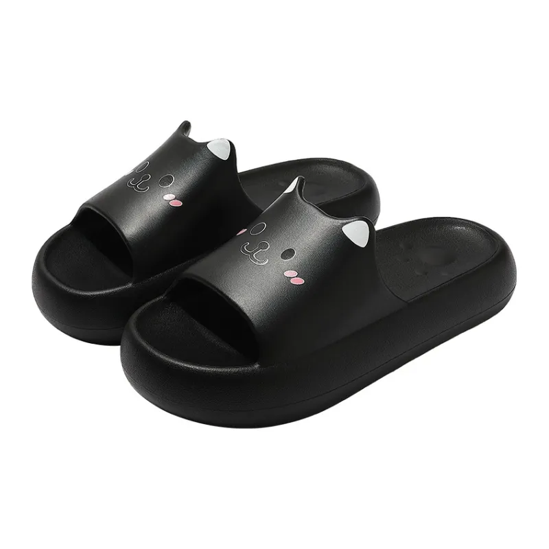 An Shangfen EVA Squashy And Bouncy Feeling Cute Slippers For Women's, Home Slippers With Slip Resistant Sole-8