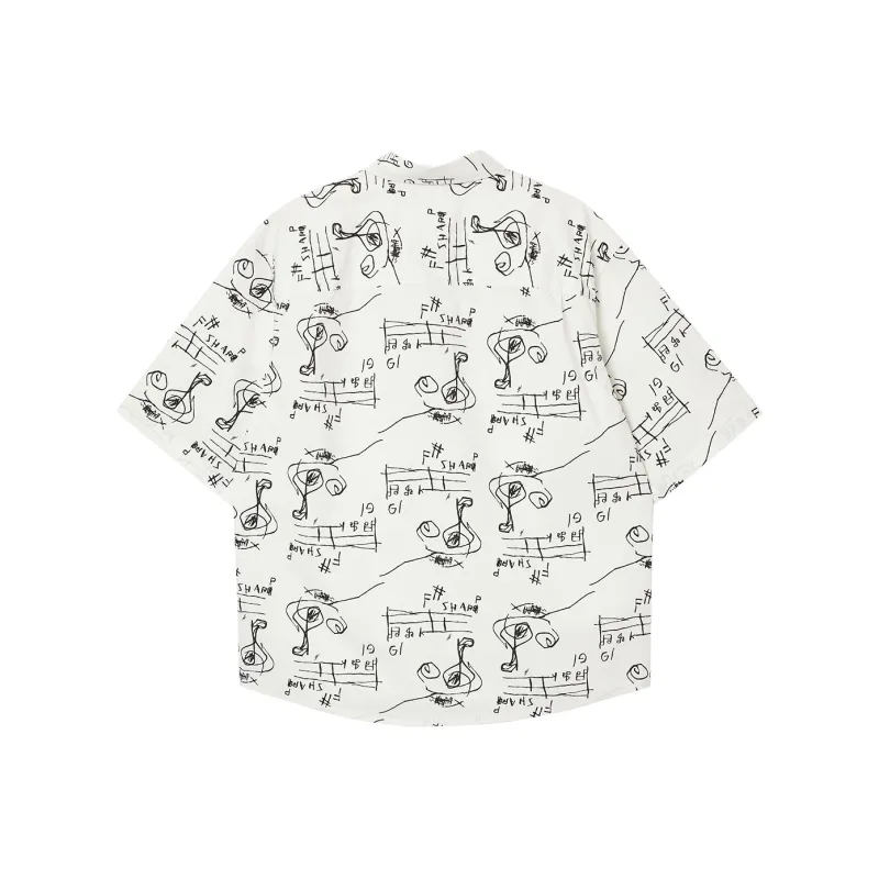 JACK JONES· x Jean Michel Basquiat Spring Summer Shirt Men's-1