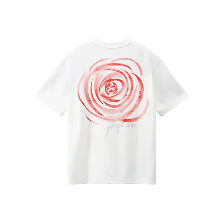 CAISEDI T Shirts Men White-1