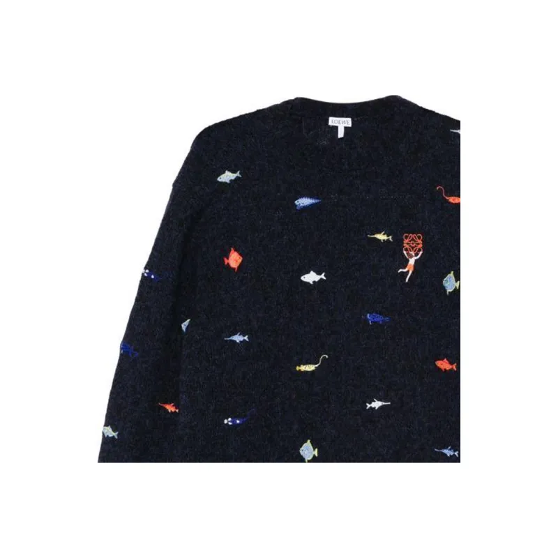 LOEWE Fujita Fish Sweater-4
