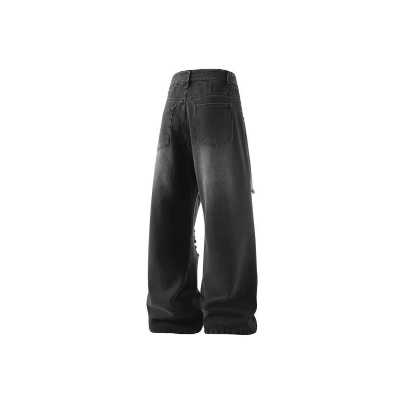 HOKLV Jeans Unisex-1